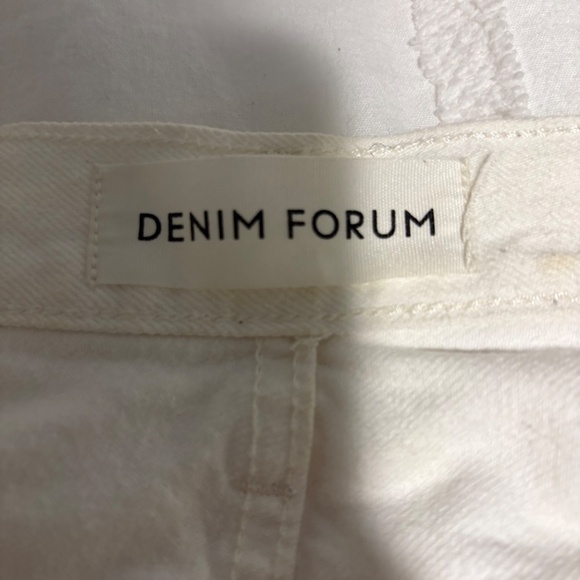 🤍 Denim Forum Yoko Shorts – White - Picture 4 of 4
